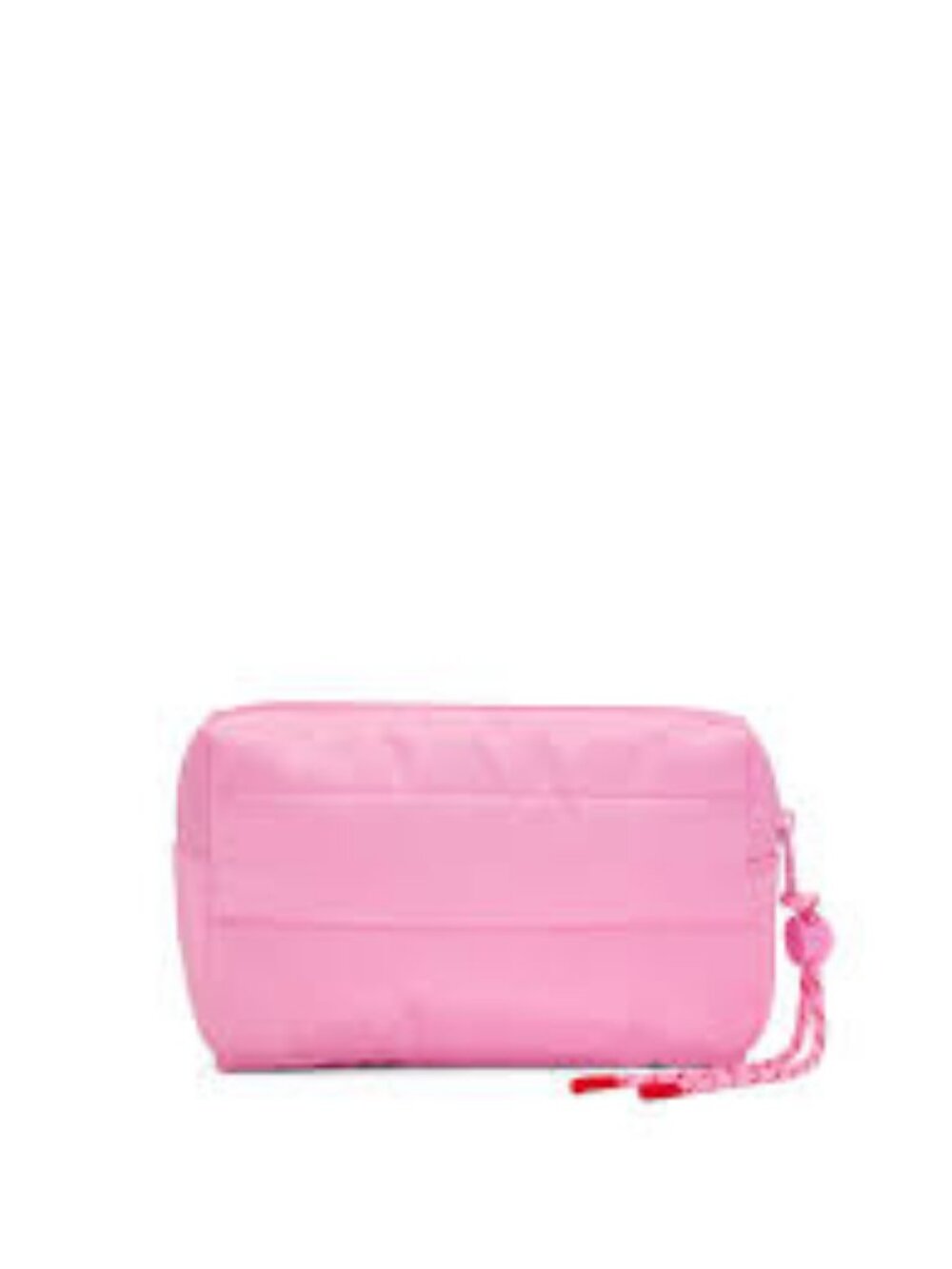 PINK Quilted Puffer Makeup Bag | Cosmetic Case - Picture 3 of 6